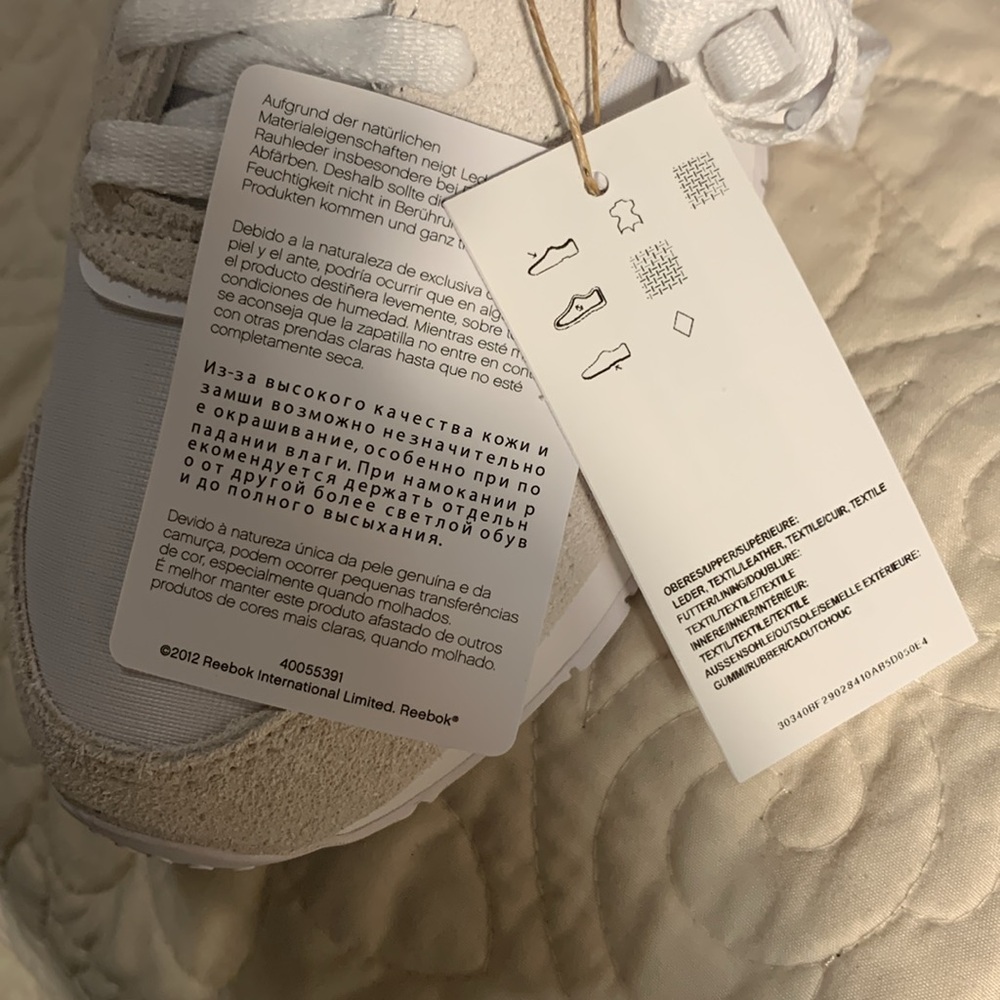 Reebok classic nylon sneakers NWT - Picture 12 of 13